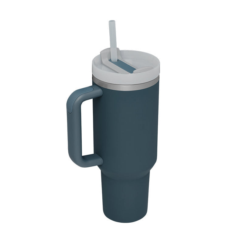 Insulated Tumbler 40oz - 25 Colors, 24hr Cold / 12hr Hot, Leakproof with Straw, for Car Gym Office