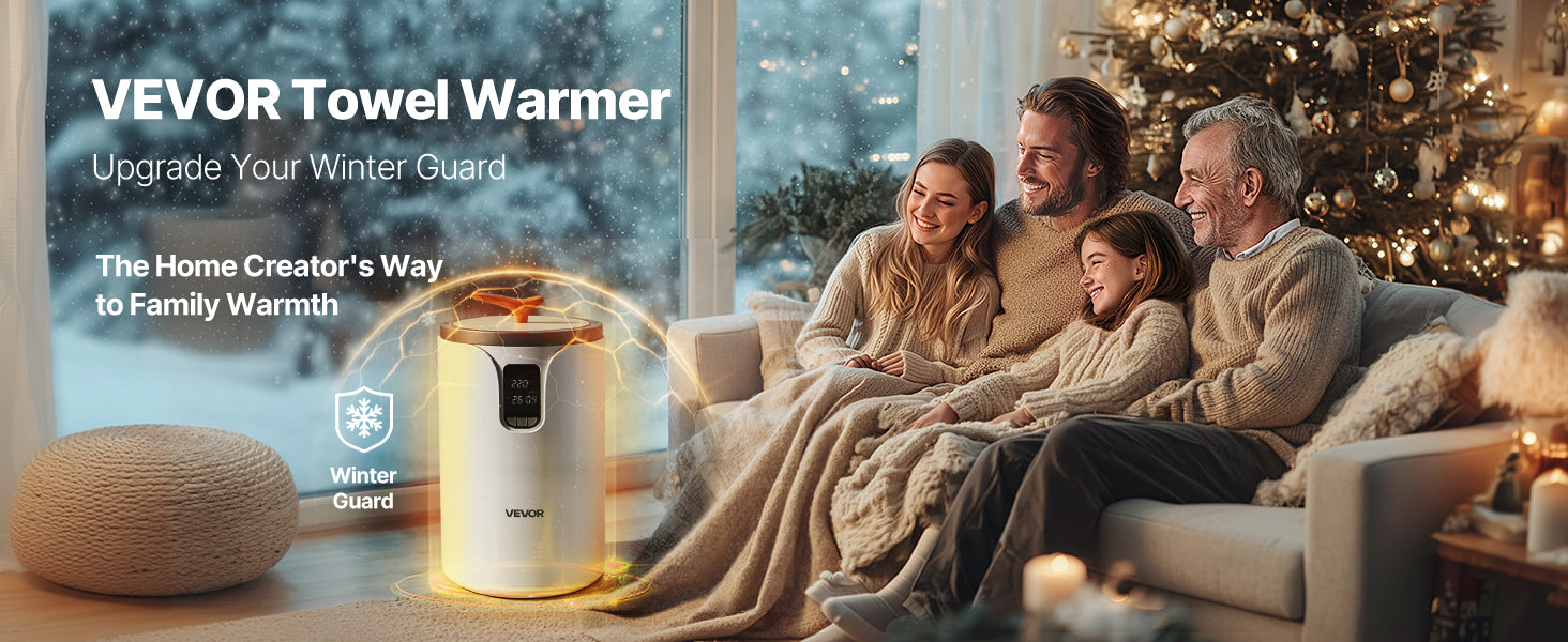 SucceBuy 20L Towel Warmer Bucket w/ LED Light Timer Temperature Setting Security Lock Large Blanket Warmers for SPA Countertop